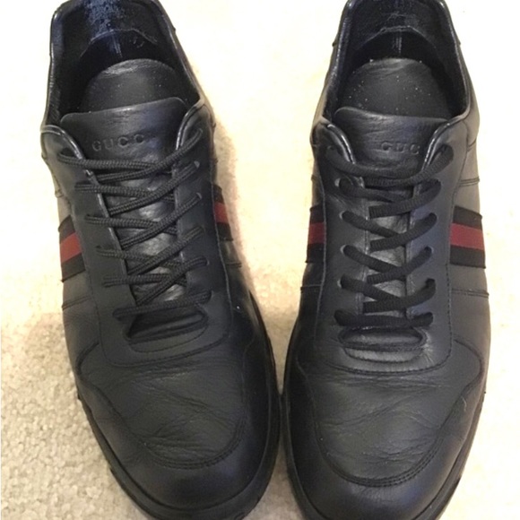 Gucci Other - Gucci Leather Sneakers Mens Size 10.5